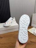 Alexander McQueen Sneakers - White with Colorful Studs